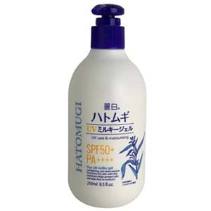 Hatomugi White Skin Whitening Lotion 250ml SPF 50+++