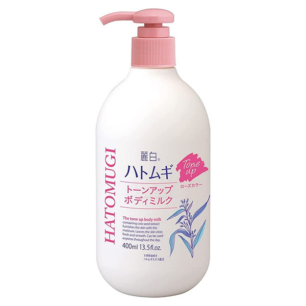 Hatomugi Tone Up Body Milk (400ml)-1