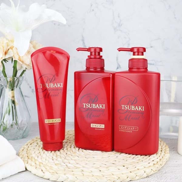 Tsubaki Premium Moist Conditioner 490ml-1